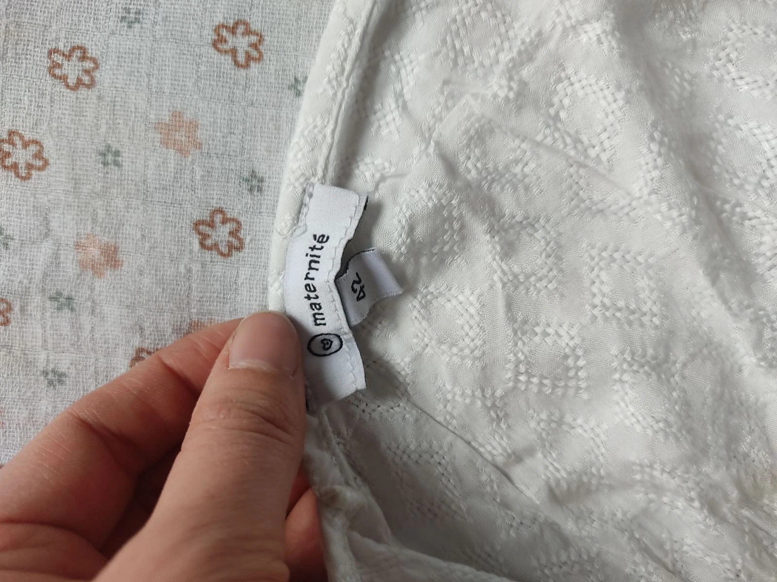 Top de maternidad blanco La Halle - Talla 42 - Muy buen estado – photo 8
